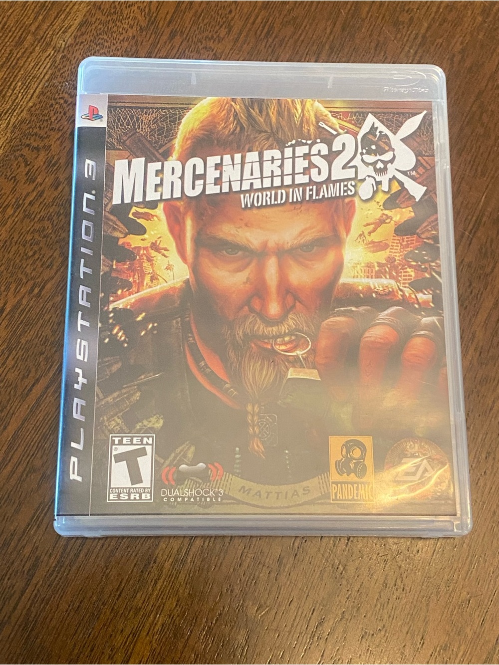 Mercenaries 2: World in Flames (Sony PlayStation 3, 2008) Tested Works Great EUC